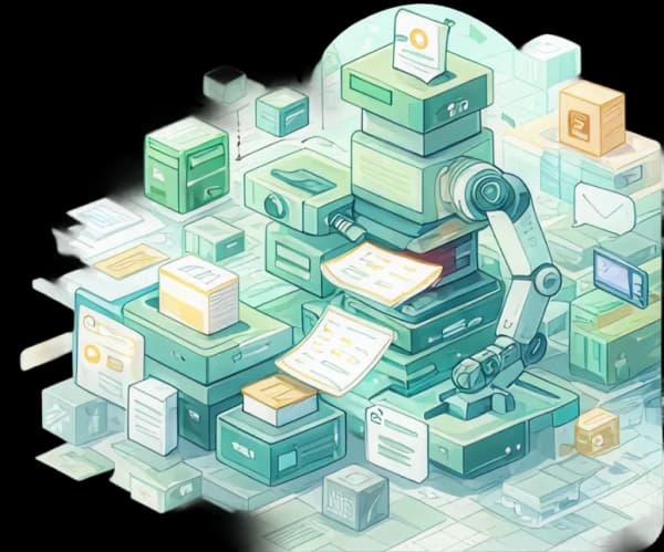 AI data capture illustration